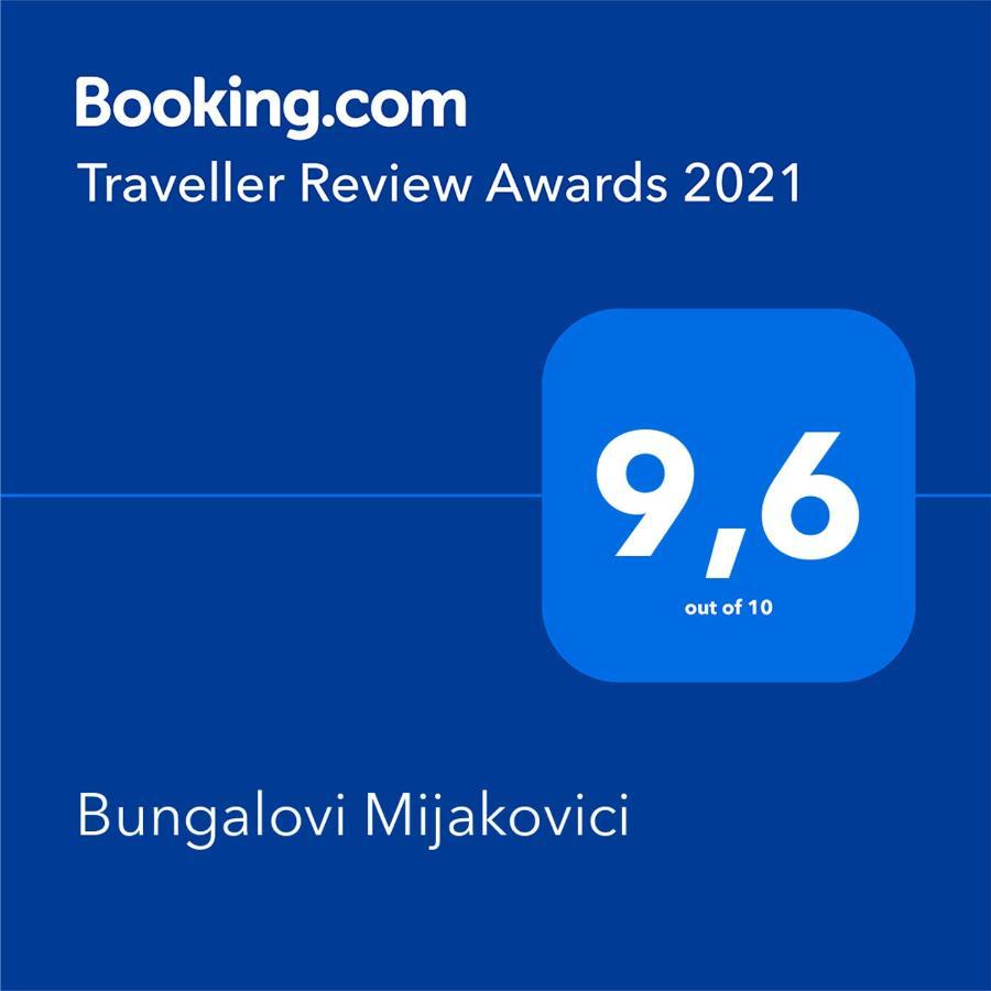 פלייבליה Bungalovi Mijakovici מראה חיצוני תמונה